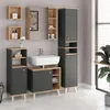 Meuble salle de bain Vicco Senyo Anthracite 30x174cm, Model Voir les images du produit 4