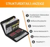 Fächermappe A4 - Dokumentenmappe a4 mit 13 Fächern und Produktbild-Vorschau 2
