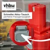 vhbw Akku kompatibel mit Makita 6311DWHE, 6311DWH, Produktbild-Vorschau 4
