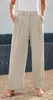 ASKSA Damen Anzughose Elegant High Waist Palazzo Hose Produktbild-Vorschau 2