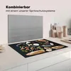 KitchenYeah© Herdabdeckplatte Wein - Obst - Käse , 81x52cm, Produktbild-Vorschau 3