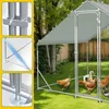 Pollaio Ikodm con recinto all'aperto e tetto, 3x6x2 m, in Anteprima dell’immagine prodotto 11