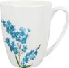 Porcelánový hrnek Luna Pomněnka 350 ml, bílý/modrý Náhled obrázku produktu 1