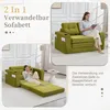 2 Sitzer Sofa Cord modulares Sitzsack Sofa mit Produktbild-Vorschau 4