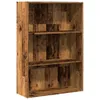 vidaXL Boekenkast, vintage look, 80x30x114 cm, houtvezel Productafbeelding-voorbeeld 1