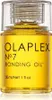 A close-up studio shot of a bottle of Olaplex No. 7 Bonding Oil. Podgląd zdjęcia produktu