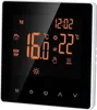 A digital thermostat display showing temperature and time. Náhled obrázku produktu
