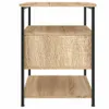 vidaXL Comodino rovere Sonoma 40x42x56 cm materiale a base Anteprima dell’immagine prodotto 7