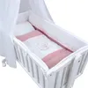 Baby-Delux Wiegenset Bettwäsche Set 6-tlg Musselin für Produktbild-Vorschau 1