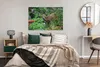 MuchoWow® Poster Hirsche - Erdbeere - Garten 120x80 cm - Produktbild-Vorschau 4