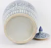 Fine Asianliving Chinesische Deckelvase Blau Weiß Porzellan Produktbild-Vorschau 7