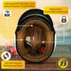 Jethelm Motorradhelm Rollerhelm Halbschalenhelm mit Produktbild-Vorschau 7