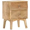 vidaXL Szafka nocna 40 x 35 x 55 cm z litego drewna mango - Podgląd zdjęcia produktu 16