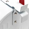 Wiltec Set US Mailbox biała 180 x 220 x 480 mm, amerykańska Podgląd zdjęcia produktu 6