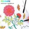 168 Farben Marker Stifte Set, Graffiti Stifte, Dual Tip Produktbild-Vorschau 2