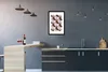 MuchoWow® Gerahmtes Poster Kokosnuss - Frucht - Lila 40x60 Produktbild-Vorschau 2