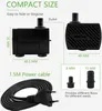 Mini-Wasserpumpe (350 l/h, 5 W), ultraleise Aquariumpumpe Produktbild-Vorschau 2
