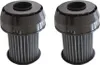Two vacuum cleaner filters are presented side-by-side against a white background. Produktbild-Vorschau