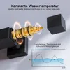 Ensemble de douche Heilmetz noir mat avec thermostat, pomme Voir les images du produit 4