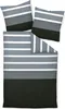 A set of bedding, including a duvet cover and two pillowcases, laid out flat. Voir les images du produit