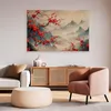 Muralo Leinwandbild Canvas BLUMEN Berge Baum Landschaft Br. Produktbild-Vorschau 6