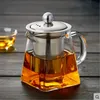 Teekanne, klares Glas mit Edelstahleinsatz, hitzebeständig, Produktbild-Vorschau 7