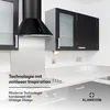 Klarstein Noir - Retro Dunstabzugshaube , Abzugshaube , Produktbild-Vorschau 2