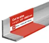 GAL-INDUSTRIAL | Angolare in alluminio - 25x25x2mm - 200cm Anteprima dell’immagine prodotto 1