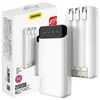 Dudao pojemny powerbank z 3 wbudowanymi kablami 20000mAh Podgląd zdjęcia produktu 2
