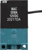 Close-up of a black and blue electronic component with text labels. Podgląd zdjęcia produktu