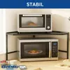 DanDiBo Scaffale angolare da cucina Piano di lavoro Anteprima dell’immagine prodotto 4