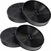 SET 4x Aktivkohlefilter Dunstabzugshaube Filter Ersatz für Produktbild-Vorschau 1