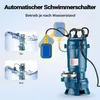 Wiltec Schmutzwasserpumpe 1500W 22800l/h mit Produktbild-Vorschau 5