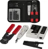 Netzwerk Werkzeug 4in1 Set RJ45 Crimpzange Abisolier LSA Produktbild-Vorschau 1