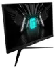 A computer monitor displaying a futuristic, glowing 'G' logo within a tunnel-like environment. Produktbild-Vorschau