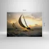 Bild auf Leinwand - Leinwandbild - Schiff Sonnenuntergang Produktbild-Vorschau 3