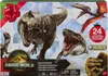 The image shows the front of a Jurassic World Advent Calendar box. Produktbild-Vorschau