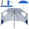 Parasol Peviasot 210 cm, indice UPF 50+, parasol de plage Voir les images du produit 13