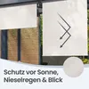 SONGMICS boční markýza, hliníková vertikální markýza, bez Náhled obrázku produktu 6