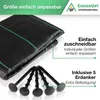 CoverUp! Unkrautgewebe 2m x 5m = 10m² – Gartenvlies Produktbild-Vorschau 2