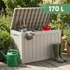 Baule da giardino impermeabile 170L contenitore esterno Anteprima dell’immagine prodotto 7
