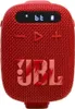 A red JBL Bluetooth speaker. Voir les images du produit