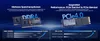 Marketing image comparing DDR4 RAM and PCIe 4.0 SSD performance. Náhľad obrázku produktu