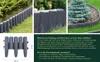 KRUMAD Rasenkante Kunststoff Holzoptik 10 Stück Set 2,8 Produktbild-Vorschau 5