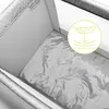 Cestovní postýlka Lorelli TORINO 1 vrstva FOG STRIPED Náhled obrázku produktu 5