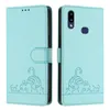 Leder Hülle für Samsung Galaxy A10S / M01S Süße Katze Flip Produktbild-Vorschau 2