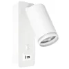 MasterLED applique GU10 - bianco opaco - lampada da lettura Anteprima dell’immagine prodotto 1