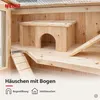 Melko Clapier pour petits animaux Cage en bois pour Voir les images du produit 16