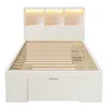 Letto in legno massello Abrihome 90x200 cm Letto per Anteprima dell’immagine prodotto 8