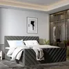 Emoebel24 Polsterbett 180x200 cm mit Stauraum – Modernes Produktbild-Vorschau 1